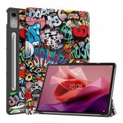 Husa pentru Lenovo Tab P12, Techsuit, FoldPro Urban Vibe, Multicolor