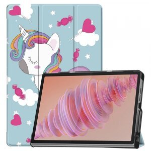 Husa pentru Lenovo Tab Plus 11.5inch, Techsuit, FoldPro Unicorn, Multicolor