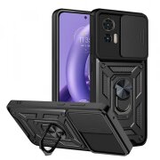 Husa pentru Motorola Edge 30 Neo, Techsuit, CamShield, Neagra