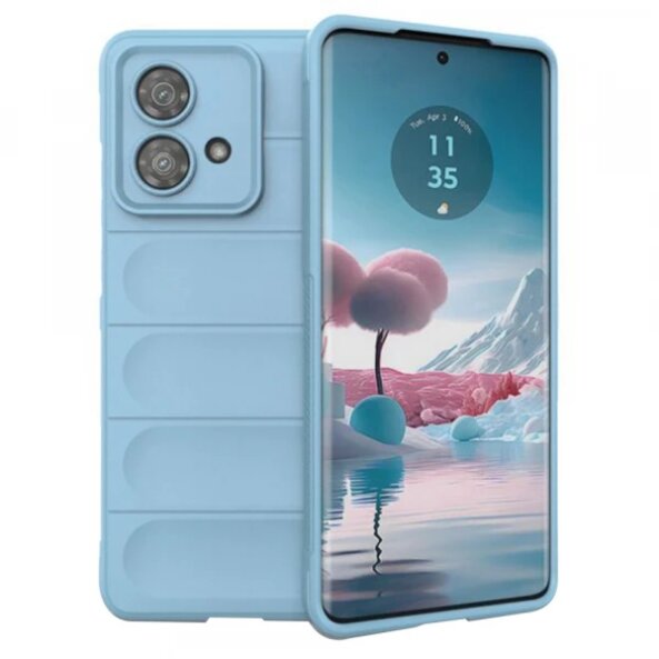 Husa pentru Motorola Edge 40 Neo, Techsuit, Magic Shield, Bleu