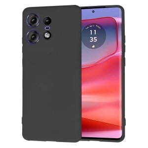 Husa pentru Motorola Edge 50 Pro, Techsuit, SoftFlex, Neagra