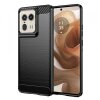 Husa pentru Motorola Edge 50 Ultra, Techsuit, Carbon, Neagra