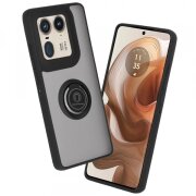 Husa pentru Motorola Edge 50 Ultra, Techsuit, Glinth, Neagra