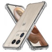 Husa pentru Motorola Edge 50 Ultra, Techsuit, Shockproof Clear, Transparenta