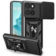 Husa pentru Motorola Edge 60 Fusion / Edge 60, Techsuit, CamShield, Neagra