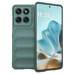 Husa pentru Motorola Edge 60 Fusion / Edge 60, Techsuit, Magic Shield, Verde