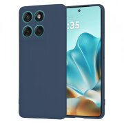 Husa pentru Motorola Edge 60 Fusion / Edge 60, Techsuit, SoftFlex, Bleumarin