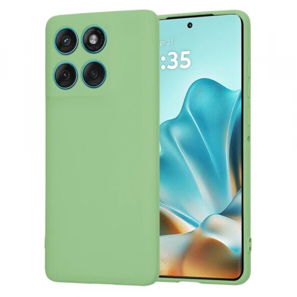 Husa pentru Motorola Edge 60 Fusion / Edge 60, Techsuit, SoftFlex, Verde