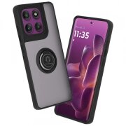 Husa pentru Motorola Edge 60 Pro, Techsuit, Glinth, Neagra