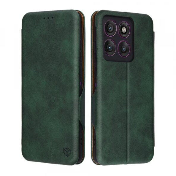 Husa pentru Motorola Edge 60 Pro, Techsuit, Safe Wallet Plus, Verde