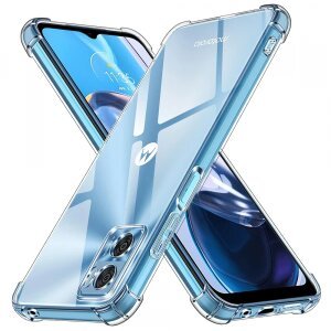 Husa pentru Motorola Moto E22i / E22, Techsuit, Shockproof Clear, Transparenta