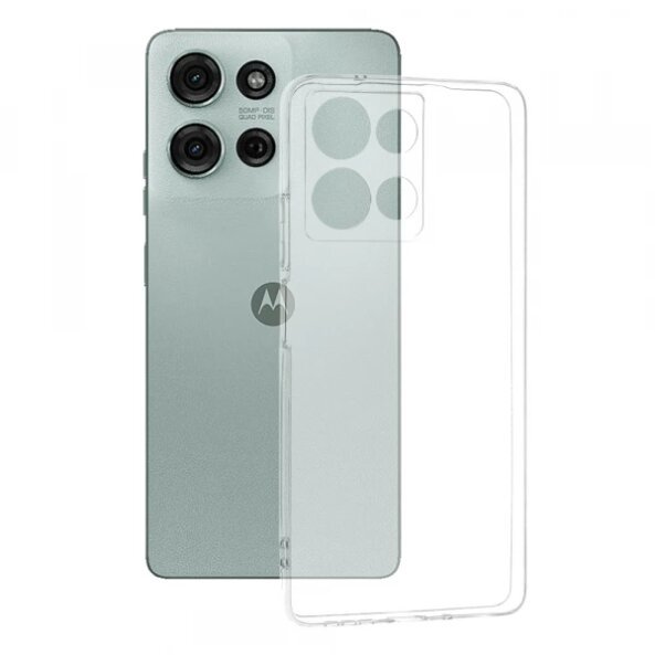 Husa pentru Motorola Moto G75, Techsuit, Clear, Transparenta