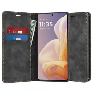 Husa pentru Motorola Moto G85, Techsuit, Confy, Neagra