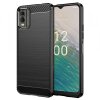Husa pentru Nokia C32, Techsuit, Carbon, Neagra