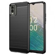 Husa pentru Nokia C32, Techsuit, Carbon, Neagra