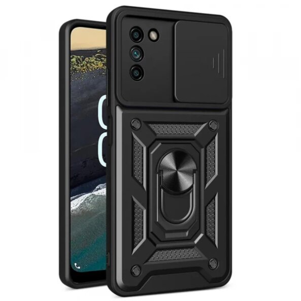 Husa pentru Nokia G21 / G11, Techsuit, CamShield, Neagra