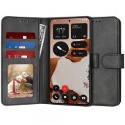 Husa pentru Nothing CMF Phone 2 Pro, Techsuit, Diary Book, Neagra