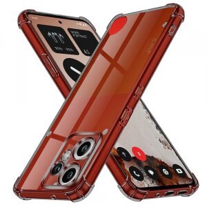 Husa pentru Nothing CMF Phone 2 Pro, Techsuit, Shockproof Clear, Neagra