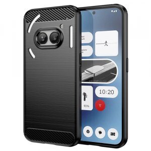 Husa pentru Nothing Phone (2a) Plus / Phone (2a), Techsuit, Carbon, Neagra