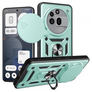 Husa pentru Nothing Phone (3a) Pro, Techsuit, CamShield, Verde