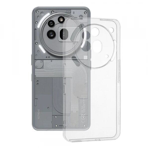Husa pentru Nothing Phone (3a) Pro, Techsuit, Clear, Transparenta