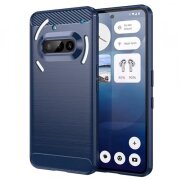 Husa pentru Nothing Phone (3a), Techsuit, Carbon, Albastra