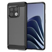 Husa pentru OnePlus 10 Pro, Techsuit, Carbon, Neagra