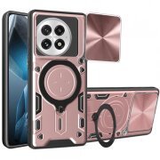 Husa pentru OnePlus 13, Techsuit, CamGuard Pro, Roz Aurie