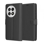Husa pentru OnePlus 13, Techsuit, Leather Folio, Neagra