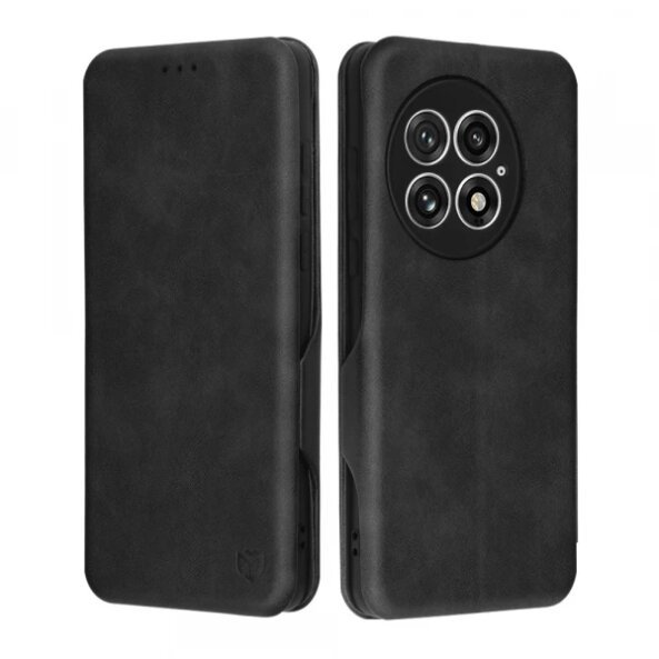 Husa pentru OnePlus 13, Techsuit, Safe Wallet Plus, Neagra