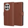 Husa pentru OnePlus 13R, Techsuit, Leather Folio, Maro