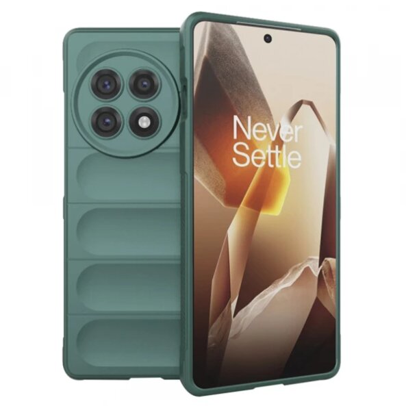 Husa pentru OnePlus 13R, Techsuit, Magic Shield, Verde