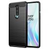 Husa pentru OnePlus 8, Techsuit, Carbon, Neagra