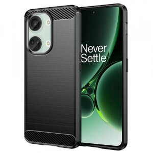 Husa pentru OnePlus Nord 3, Techsuit, Carbon, Neagra