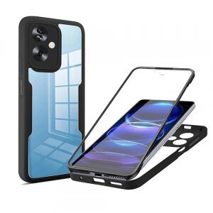 Husa pentru OnePlus Nord N30 SE / Oppo A79, Techsuit, ColorVerse 360, Neagra