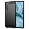 Husa pentru OnePlus Nord, Techsuit, Carbon, Neagra