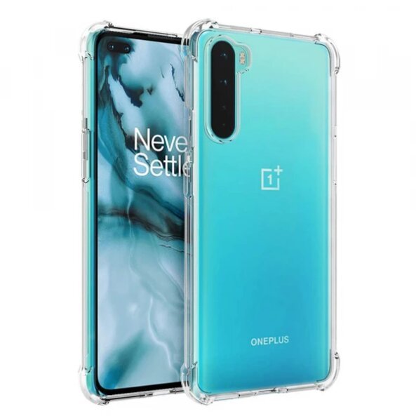 Husa pentru OnePlus Nord, Techsuit, Shockproof Clear, Transparenta