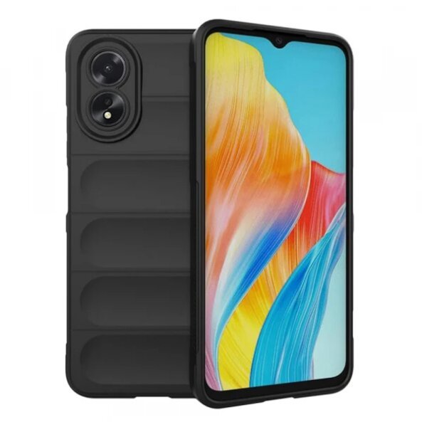 Husa pentru Oppo A18 / A38, Techsuit, Magic Shield, Neagra