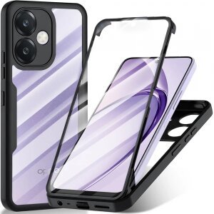 Husa pentru Oppo A3 4G / A3, Techsuit, ColorVerse 360, Neagra