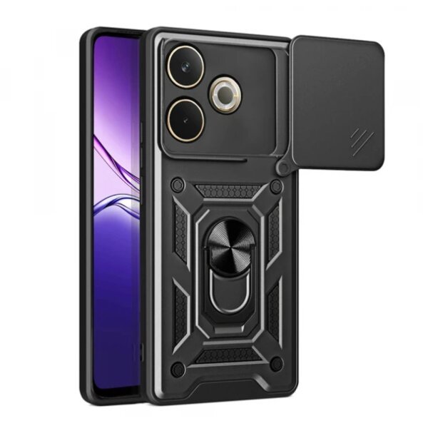 Husa pentru Oppo A5 Pro 4G / A5 Pro, Techsuit, CamShield, Neagra