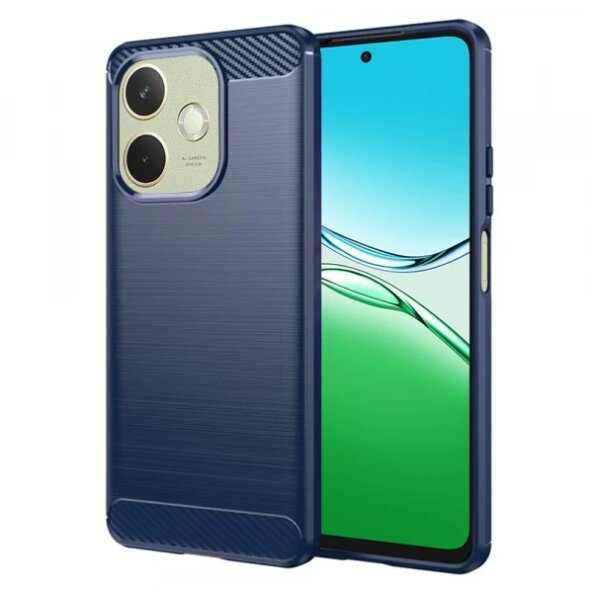 Husa pentru Oppo A5 Pro 4G / A5 Pro, Techsuit, Carbon, Albastra