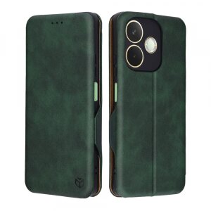 Husa pentru Oppo A5 Pro 4G / A5 Pro, Techsuit, Safe Wallet Plus, Verde