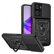 Husa pentru Oppo A57 4G / A57s / Oneplus Nord N20 SE, Techsuit, CamShield, Neagra