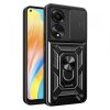 Husa pentru Oppo A78 4G, Techsuit, CamShield, Neagra