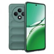 Husa pentru Oppo Reno12 FS 5G / Reno12 FS 4G / Reno12 F 4G / Reno12 F, Techsuit, Magic Shield, Verde
