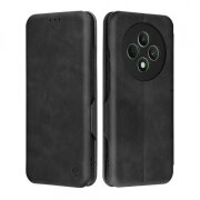 Husa pentru Oppo Reno12 FS 5G / Reno12 FS 4G / Reno12 F 4G / Reno12 F, Techsuit, Safe Wallet Plus, Neagra