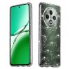 Husa pentru Oppo Reno12 FS 5G / Reno12 FS 4G / Reno12 F 4G / Reno12 F, Techsuit, SparkleSkin, Transparenta