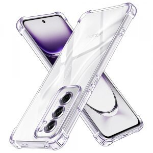 Husa pentru Oppo Reno12, Techsuit, Shockproof Clear, Transparenta