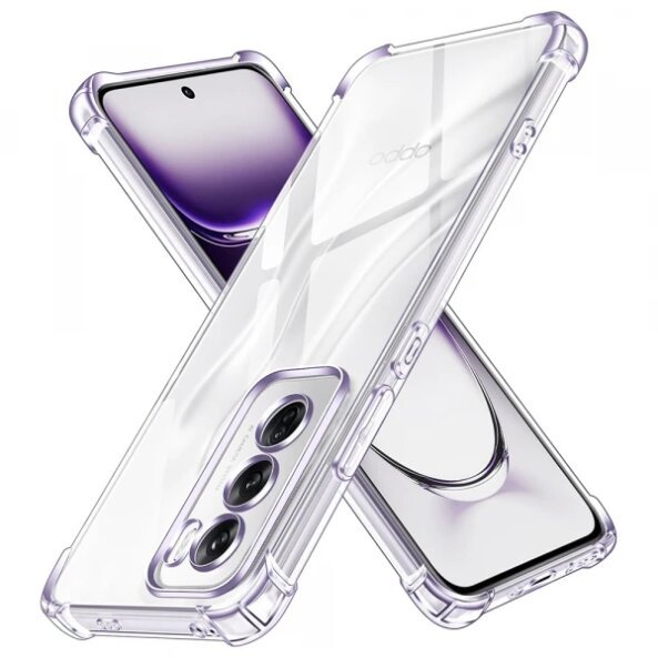 Husa pentru Oppo Reno12, Techsuit, Shockproof Clear, Transparenta