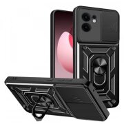 Husa pentru Oppo Reno13 FS 5G / Reno13 F 4G / Reno13 F, Techsuit, CamShield, Neagra